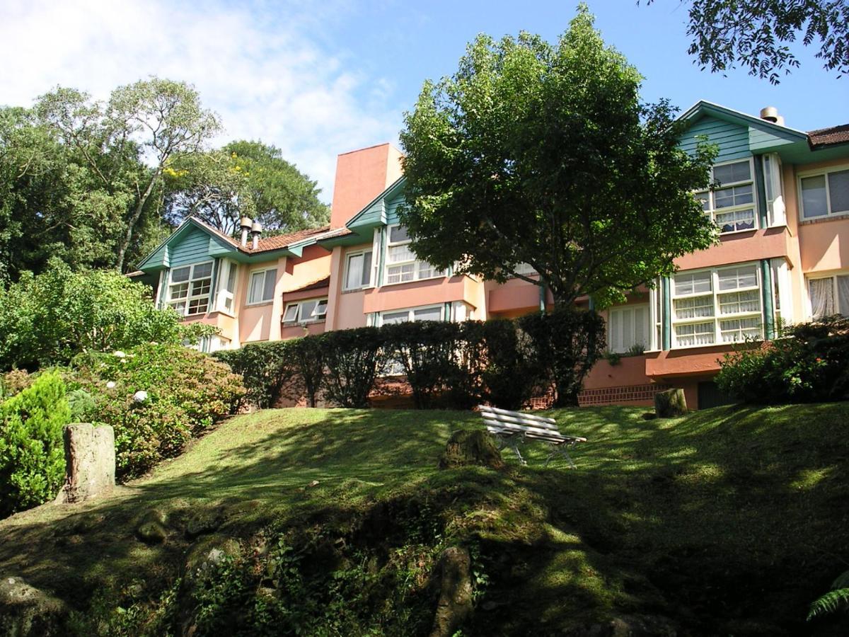 Aconchegante Duplex Para 6 Pessoas Gramado Bagian luar foto