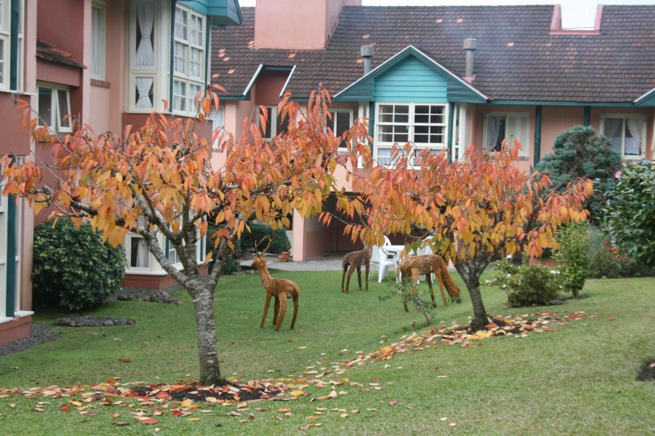 Aconchegante Duplex Para 6 Pessoas Gramado Bagian luar foto